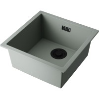 Кухонная мойка Omoikiri Yamakawa 45-U/I 4993185, 45 см, artceramic, цвет wind green