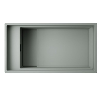 Мойка кухонная Omoikiri Kinaru Pro 86-U/I-WG 4993202, 86 см, artceramic, цвет wind green