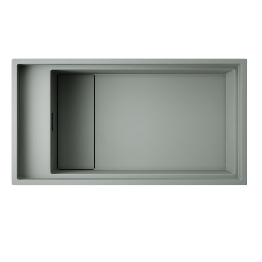 Мойка кухонная Omoikiri Kinaru Pro 86-U/I-WG 4993202, 86 см, artceramic, цвет wind green