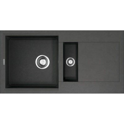 Мойка кухонная Omoikiri Sakaime 4993203 86-2-PL, 86 см, tetogranit, платина