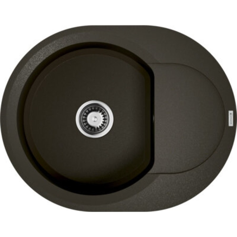 Мойка кухонная Omoikiri Sakaime 60E-DC 4993205, 60 см, tetogranit, темный шоколад