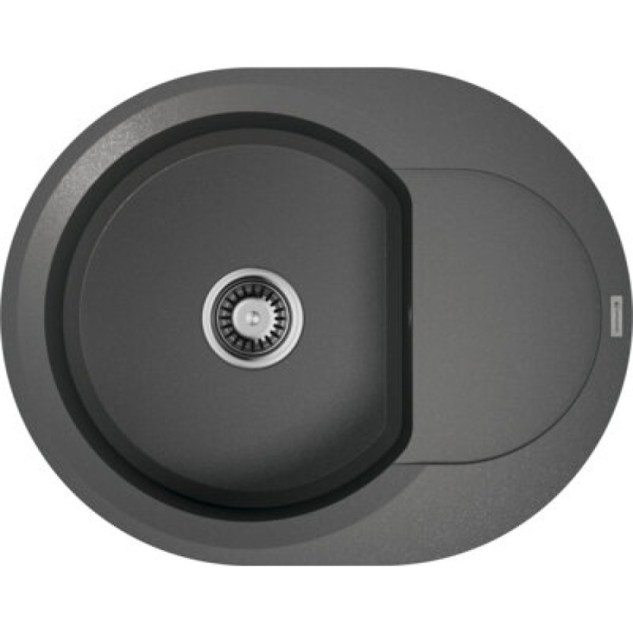 Мойка кухонная Omoikiri Sakaime 60E-PL 4993206, 60 см, tetogranit, платина