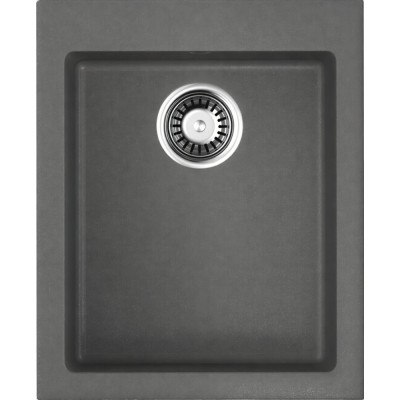 Мойка кухонная Omoikiri Bosen 41-PL 4993218, 41 см, tetogranit, платина