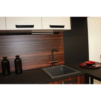 Мойка кухонная Omoikiri Bosen 41-PL 4993218, 41 см, tetogranit, платина