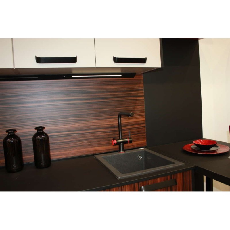 Мойка кухонная Omoikiri Bosen 41-PL 4993218, 41 см, tetogranit, платина