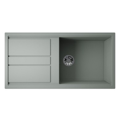 Мойка кухонная Omoikiri Kitagawa 100-WG 4993251, 100 см, artceramic, цвет wind green