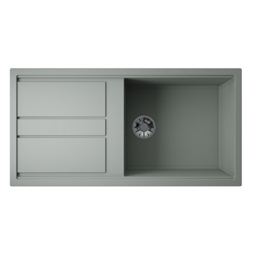 Мойка кухонная Omoikiri Kitagawa 100-WG 4993251, 100 см, artceramic, цвет wind green