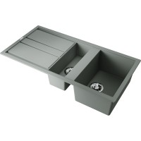 Мойка кухонная Omoikiri Kitagawa 100-2-WG 4993252, 100 см, artceramic, цвет wind green