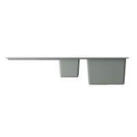 Мойка кухонная Omoikiri Kitagawa 100-2-WG 4993252, 100 см, artceramic, цвет wind green