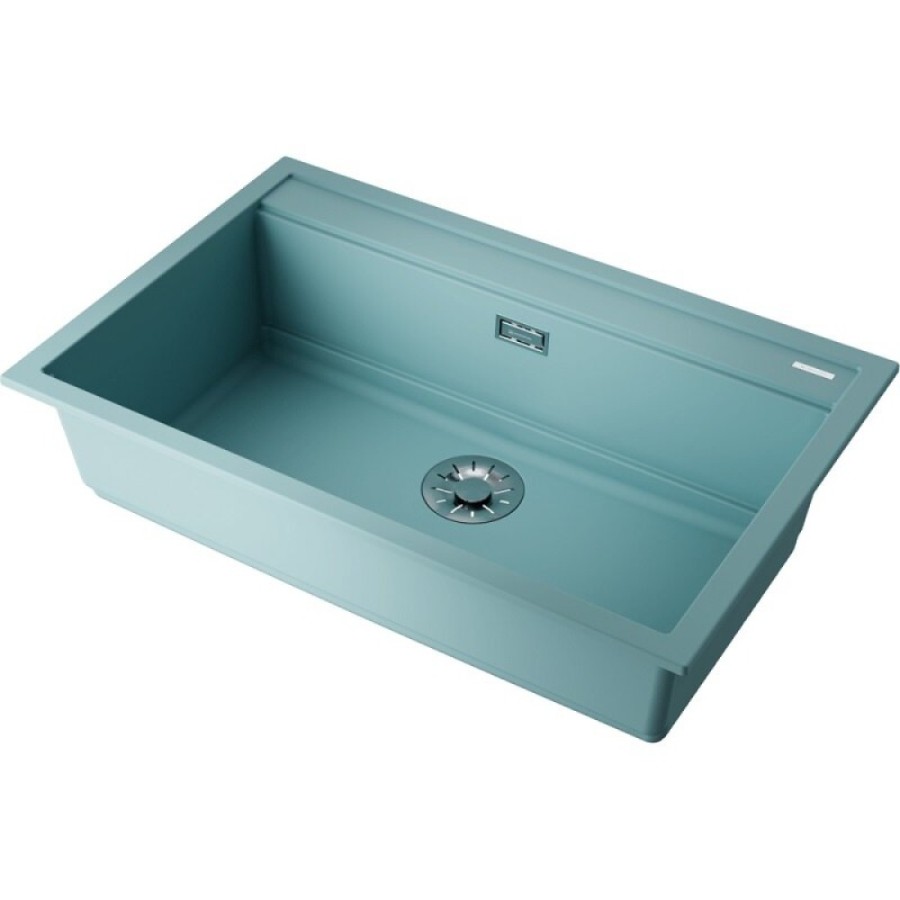 Мойка кухонная Omoikiri Kitagawa 79-LB-AZ 4993275, 79 см, artceramic, цвет azur blue