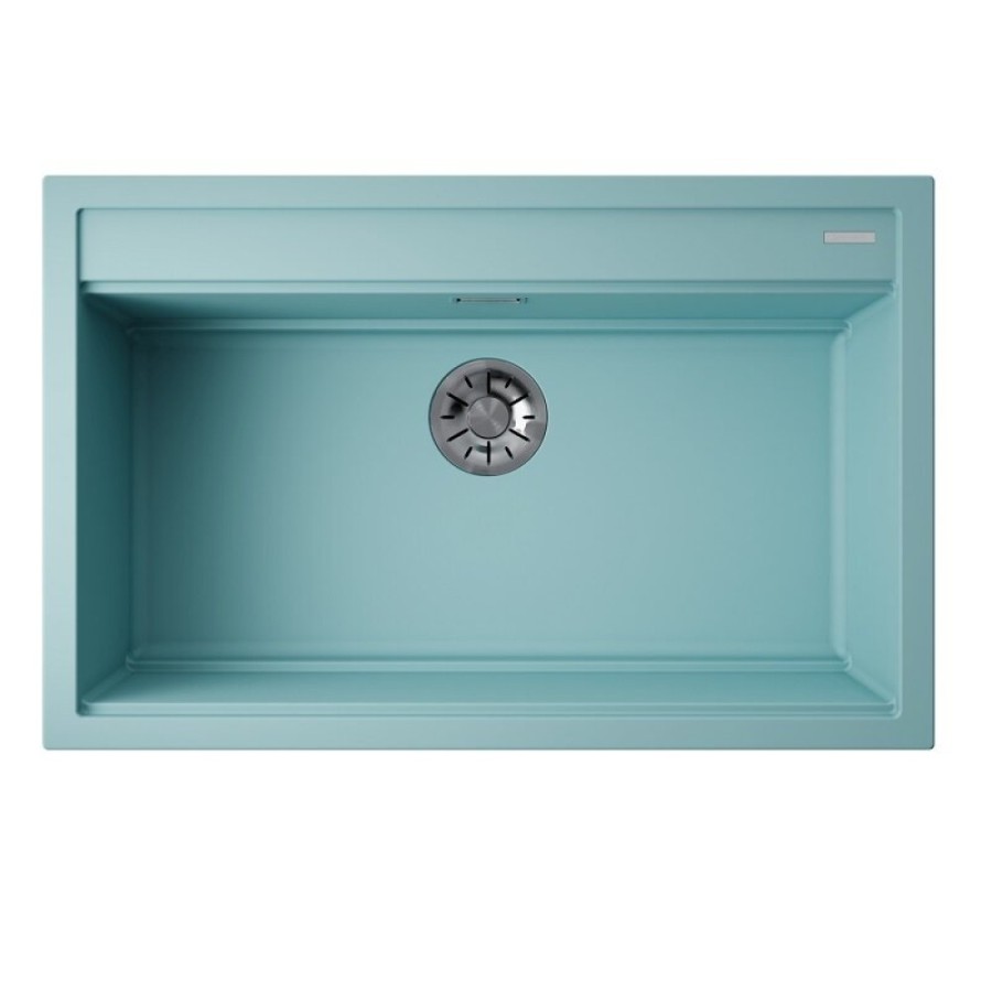 Мойка кухонная Omoikiri Kitagawa 79-LB-AZ 4993275, 79 см, artceramic, цвет azur blue