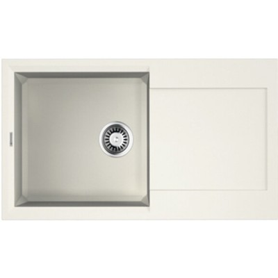 Мойка кухонная Omoikiri Sakaime 79-WH 4993279, 79 см, tetogranit, белая