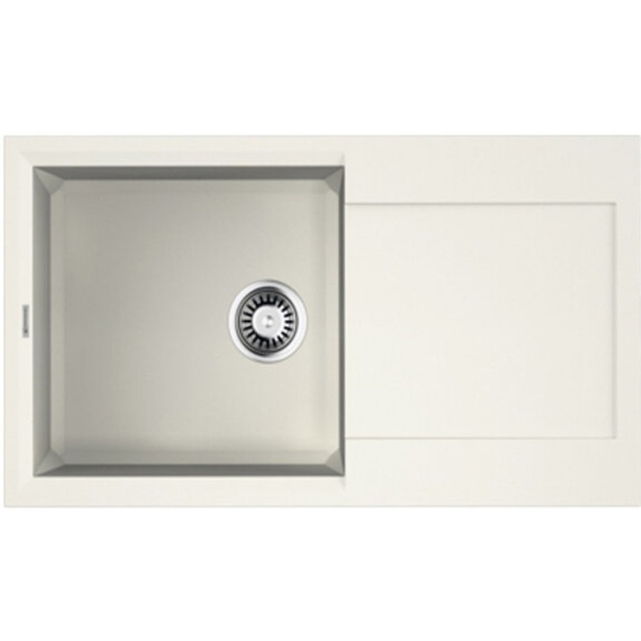 Мойка кухонная Omoikiri Sakaime 79-WH 4993279, 79 см, tetogranit, белая