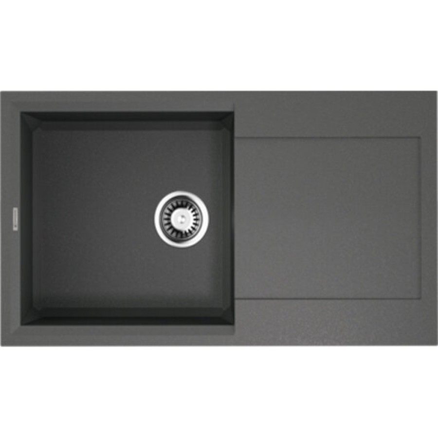 Мойка кухонная Omoikiri Sakaime 79-PL 4993281, 79 см, tetogranit, платина