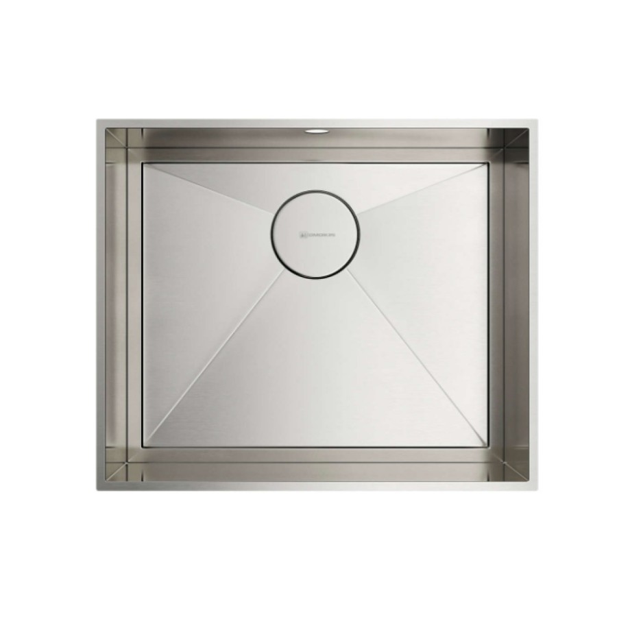 Кухонная мойка Omoikiri Kasen 53-INT GM 53 см, 4993304, нержавеющая сталь, нержавеющая сталь