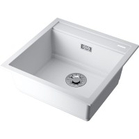 Мойка кухонная Omoikiri Kitagawa 51-WH 4993309, 51 см, artceramic, цвет белый
