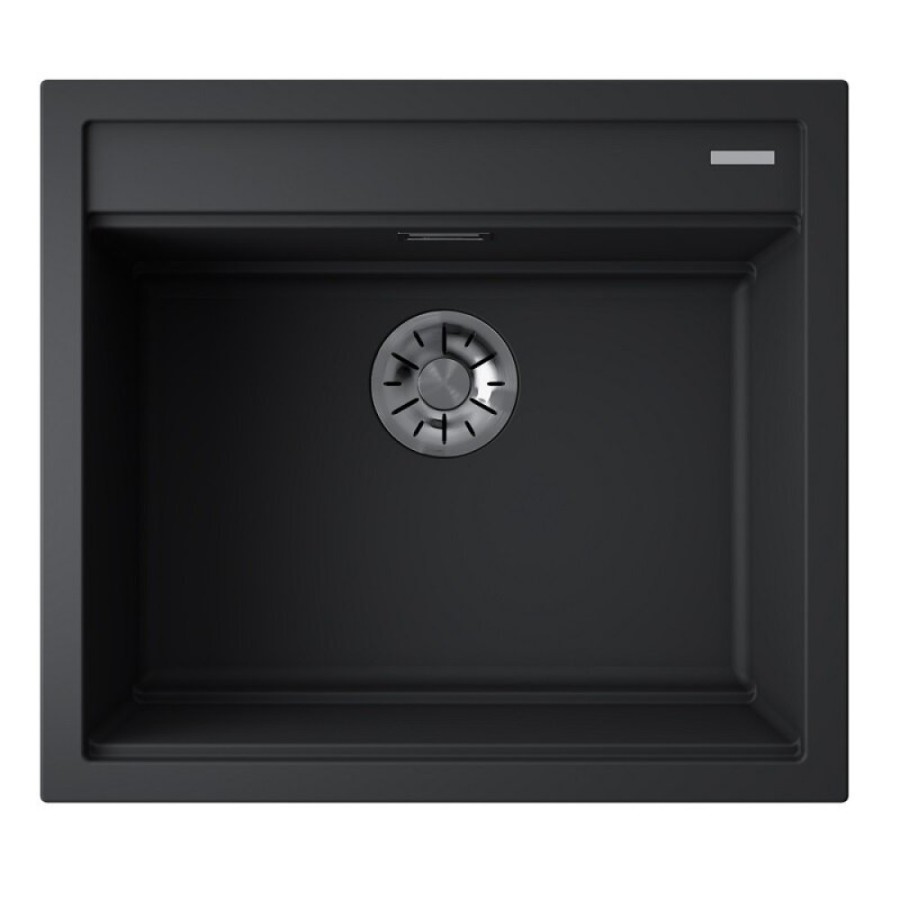 Мойка кухонная Omoikiri Kitagawa 57-GB 4993315, 57 см, artceramic, цвет графит