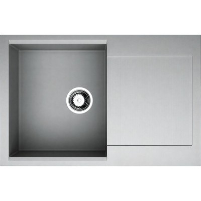 Мойка кухонная Omoikiri Daisen 78-GR 4993325, 78 см, artgranit, leningrad grey