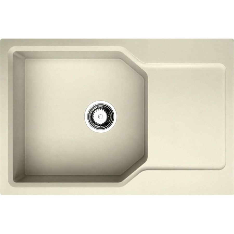 Мойка кухонная Omoikiri Yonaka 78-LB-BE 4993335, 78 см, artgranit, ваниль