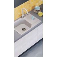 Мойка кухонная Omoikiri Yonaka 78-LB-PA 4993337, 78 см, artgranit, пастила