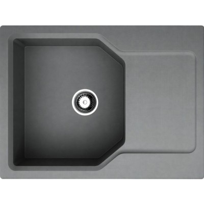 Мойка кухонная Omoikiri Yonaka 65-GR 4993346, 65 см, artgranit, leningrad grey