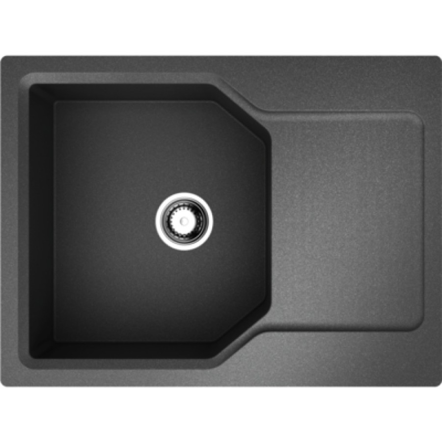 Мойка кухонная Omoikiri Yonaka 4993348 65-BL, 65 см, artgranit, черный