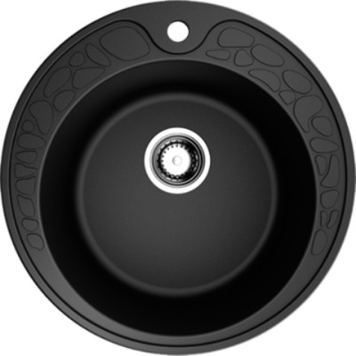 Мойка кухонная Omoikiri Tovada 4993369 51-BL, 51 см, artgranit, черный