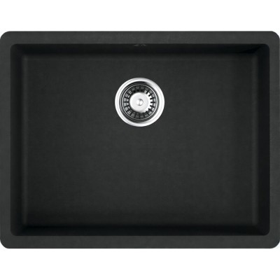 Кухонная мойка Omoikiri Kata 54-U-BL 4993410, 54 см, artgranit, черная