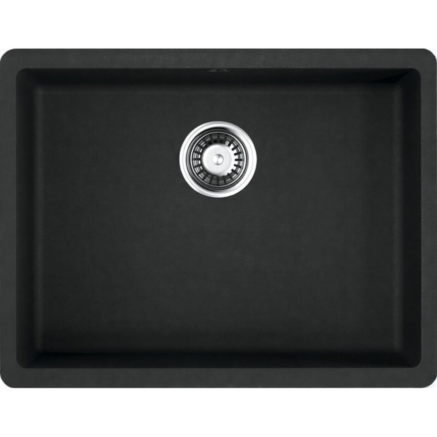 Кухонная мойка Omoikiri Kata 54-U-BL 4993410, 54 см, artgranit, черная