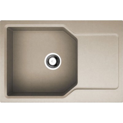 Мойка кухонная Omoikiri Yonaka 78-LB-SA 4993416, 78 см, artgranit, бежевая