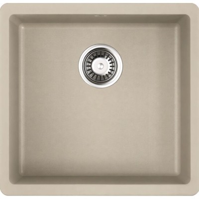 Мойка кухонная Omoikiri Kata 44-U-SA 4993423, 44 см, artgranit, бежевая