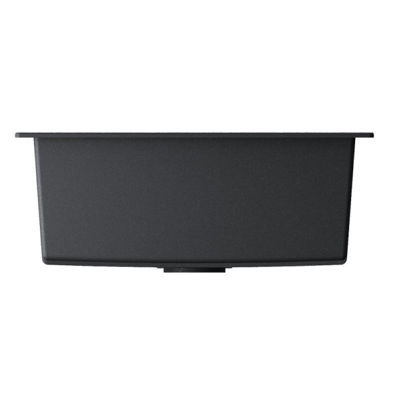 Кухонная мойка Omoikiri Yamakawa 55T-U/I 4993428, 55 см, tetogranit, цвет черный