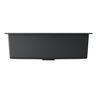 Кухонная мойка Omoikiri Yamakawa 75T-U/I 4993437, 75 см, tetogranit, цвет черный
