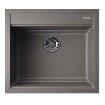 Мойка кухонная Omoikiri Kitagawa 57-GR 4993450, 57 см, artceramic, цвет leningrad grey