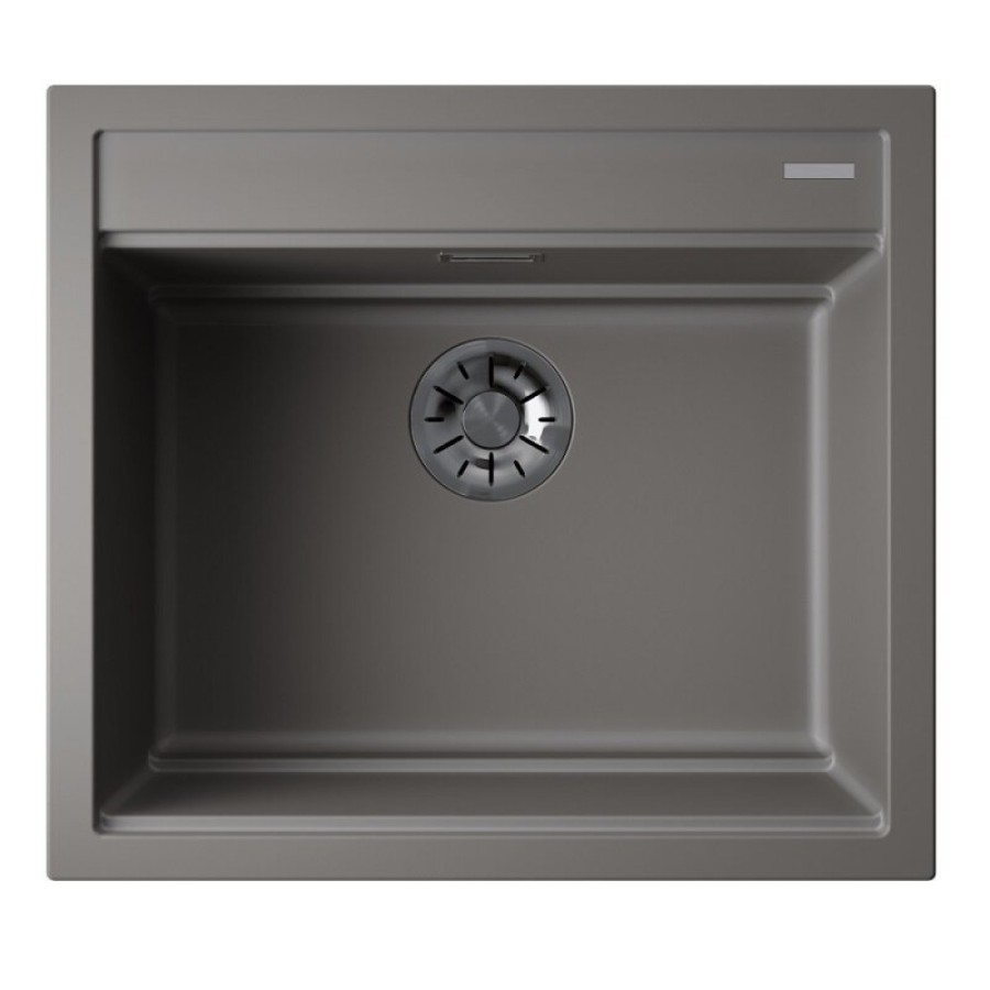 Мойка кухонная Omoikiri Kitagawa 57-GR 4993450, 57 см, artceramic, цвет leningrad grey