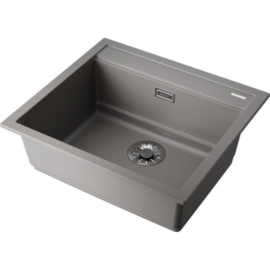 Мойка кухонная Omoikiri Kitagawa 57-GR 4993450, 57 см, artceramic, цвет leningrad grey