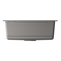 Мойка кухонная Omoikiri Kitagawa 57-GR 4993450, 57 см, artceramic, цвет leningrad grey