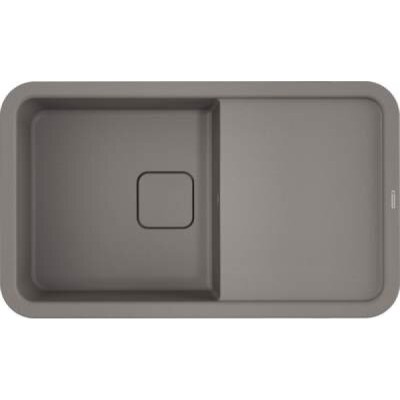 Мойка кухонная Omoikiri Tasogare 86-GR 4993459, 86 см, artgranit, Leningrad Grey