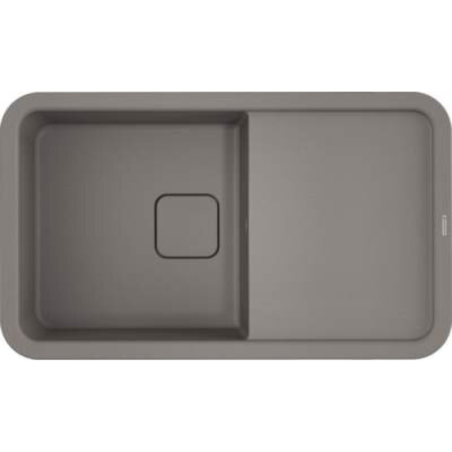 Мойка кухонная Omoikiri Tasogare 86-GR 4993459, 86 см, artgranit, Leningrad Grey