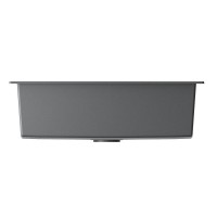 Кухонная мойка Omoikiri Yamakawa 75T-U/I 4993464, 75 см, tetogranit, цвет платина