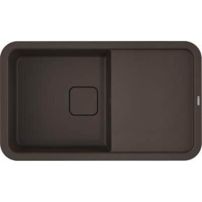 Мойка кухонная Omoikiri Tasogare 86-DC 4993468, 86 см, artgranit, темный шоколад