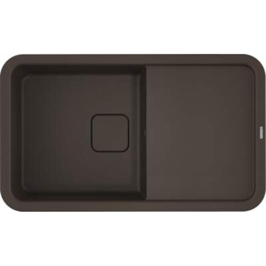 Мойка кухонная Omoikiri Tasogare 86-DC 4993468, 86 см, artgranit, темный шоколад