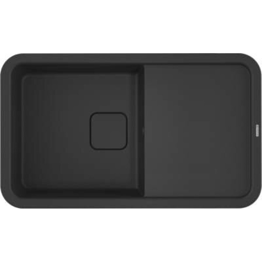 Мойка кухонная Omoikiri Tasogare 86-BL 4993469, 86 см, artgranit, черный