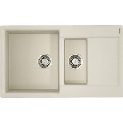 Мойка кухонная Omoikiri Daisen 86-2-PA 4993473, 86 см, artgranit, пастила