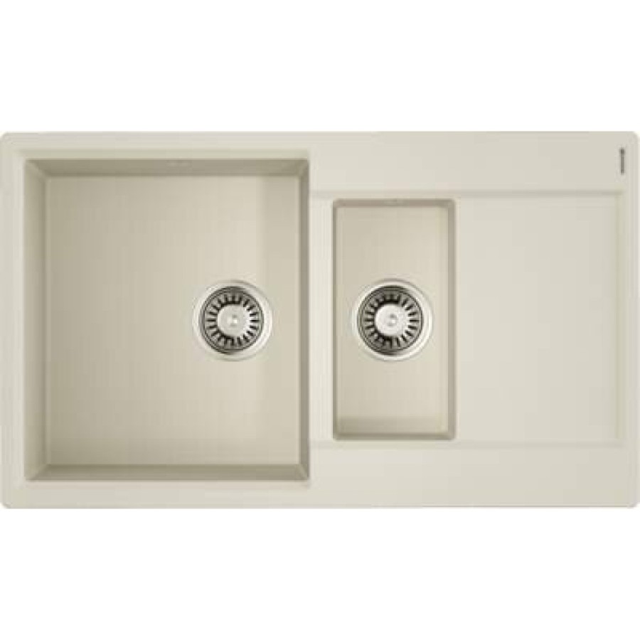 Мойка кухонная Omoikiri Daisen 86-2-PA 4993473, 86 см, artgranit, пастила