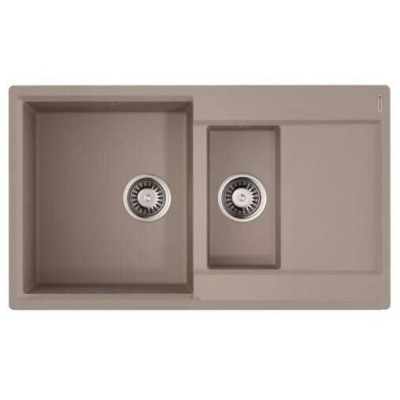 Мойка кухонная Omoikiri Daisen 86-2-SA 4993478, 86 см, artgranit, бежевый