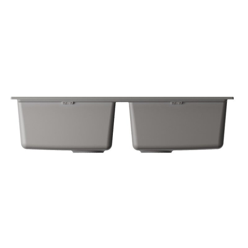 Мойка кухонная Omoikiri Kitagawa 86-2-GR 4993491, 86 см, artceramic, цвет leningrad grey