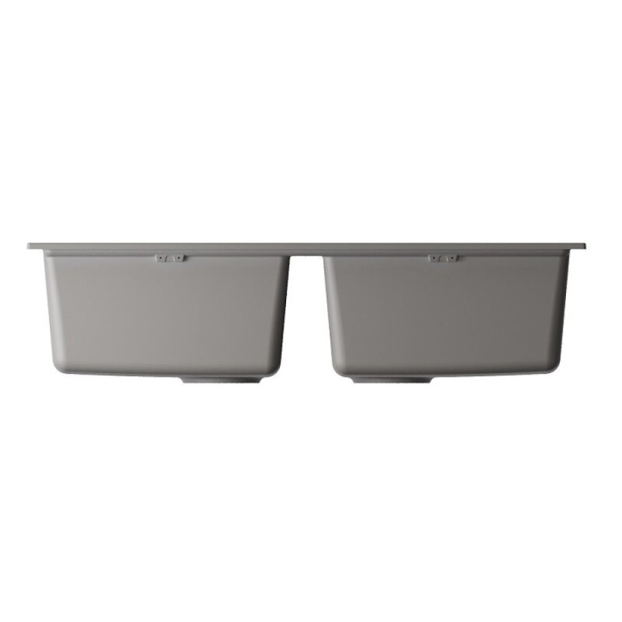 Мойка кухонная Omoikiri Kitagawa 86-2-GR 4993491, 86 см, artceramic, цвет leningrad grey
