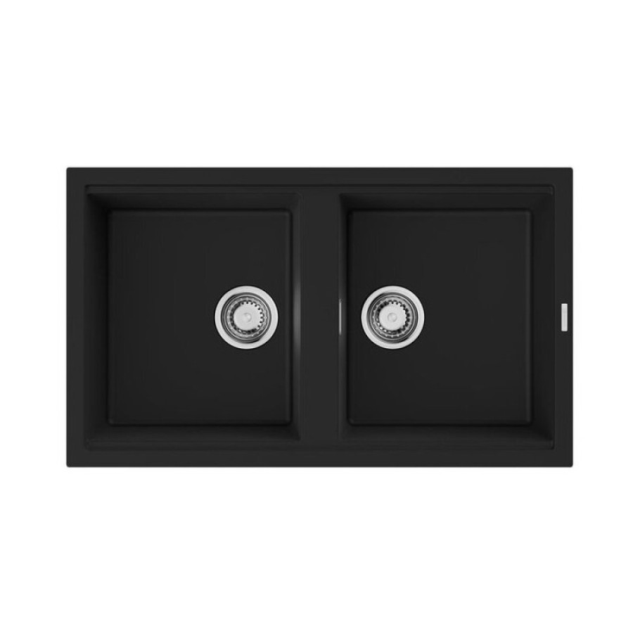 Кухонная мойка Omoikiri Kitagawa 4993492 графит 86-2 GB, 86 см, artceramic, графит