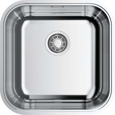 Мойка кухонная Omoikiri Omi 44-U/IF-IN Quadro нержавеющая сталь, 4993494